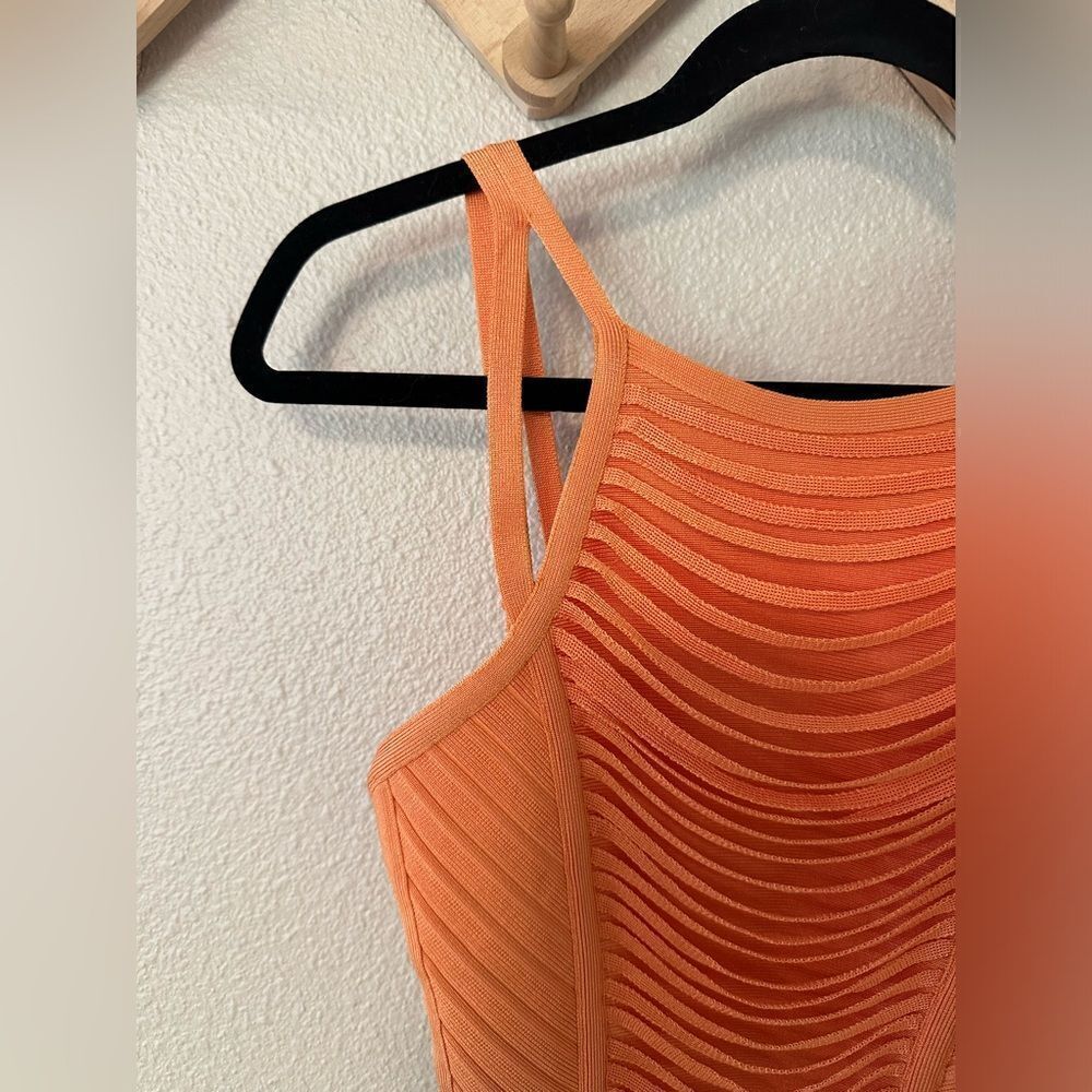 Stretta Rosie Bandage-Seam Dress, Marigold - Picture 6 of 12